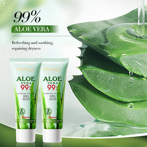 BIOAOUA 50g Gel de <span class=keywords><strong>Aloe</strong></span> <span class=keywords><strong>Vera</strong></span> <span class=keywords><strong>99</strong></span>% Hidratante y Calmante para una Piel Translúcida y Suave - Product Image 2