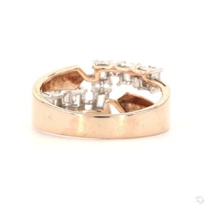Anillo de Diamantes de Oro de Diseño para Mujer, Joyería Fina de Lujo, Colección de Regalos para Bodas, Compromisos, Fiestas y Celebraciones - Product Image 3