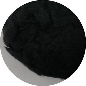 Tái chế chất lượng tốt <span class=keywords><strong>PSF</strong></span> 1. 4dx51mm sợi polyester màu đen - Product Image 2