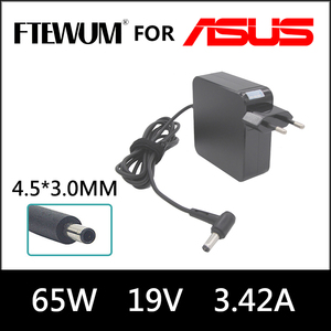 Ftewum 19V 3.42A 65W 4.5*3.0mm sạc máy tính xách tay <span class=keywords><strong>ADAPTER</strong></span> cho <span class=keywords><strong>Asus</strong></span> x755j ux481 ux481fl ux480 ux480fd p553uj pu301la Zenbook <span class=keywords><strong>UX21</strong></span> - Product Image 2