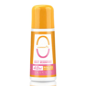 Déodorant Roll-On FLORA RUBY 48H - Sans aluminium, sans parabènes, contrôle des odeurs - Product Image 3