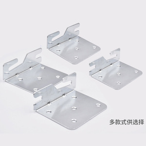 Charnière de meuble en fer 36x80x97mm, support d'angle durable à montage en surface pour quincaillerie domestique - Product Image 3