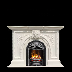 Pilar <span class=keywords><strong>de</strong></span> chimenea tallado <span class=keywords><strong>de</strong></span> mármol blanco Simple envolvente <span class=keywords><strong>de</strong></span> chimenea independiente interior para instalación <span class=keywords><strong>de</strong></span> piedra <span class=keywords><strong>de</strong></span> <span class=keywords><strong>chimeneas</strong></span> <span class=keywords><strong>de</strong></span> <span class=keywords><strong>madera</strong></span> - Product Image 2
