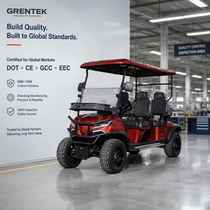 Carrito de Golf Todoterreno GRENTEK de 4 Plazas, Personalizable con Nuevo Diseño, Batería Eléctrica de 48v, Carrito de Golf Moderno para Caminos No Públicos - Product Image 3