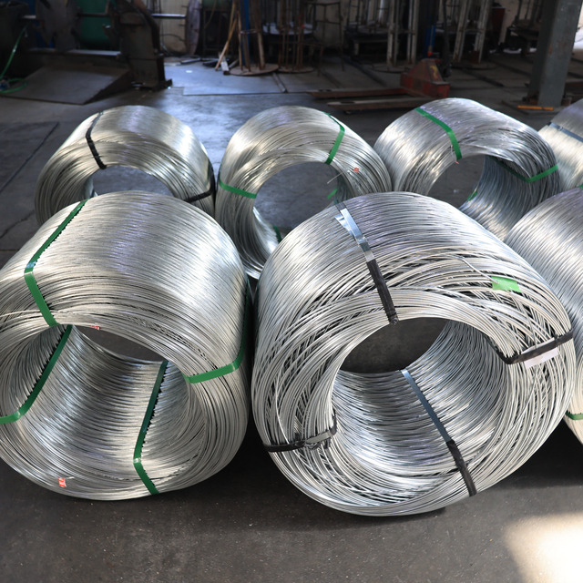 3mm Diameter 14 Gauge Hot Dipped Galvanized Iron Flat Binding Wire for Fencing