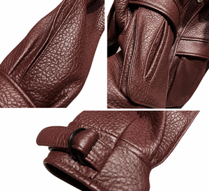 Giacca in <span class=keywords><strong>Vera</strong></span> <span class=keywords><strong>Pelle</strong></span> di Pecora di Alta Qualità, Lussuosa Giacca in <span class=keywords><strong>Pelle</strong></span> Genuina Personalizzata per Donne Motocicliste - Product Image 3