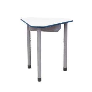 Table de travail hexagonale en métal moderne personnalisée, table d'école, table de laboratoire, table d'étudiant - Product Image 1