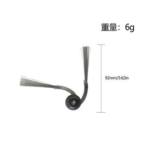 Cepillo lateral Roborock para G30 P20pro G20S Ultra Qrevo CurV, pieza de repuesto de dos garras M12218, plástico, uso doméstico - Product Image 4