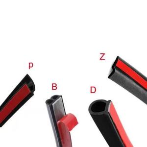 Bande d'étanchéité de porte en aluminium et bois en caoutchouc éponge auto-adhésive personnalisable traitée en usine pour fenêtres et fermeture de porte - Product Image 5