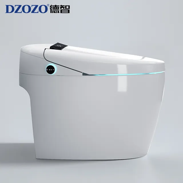 WC komodin batı çağdaş banyo akıllı inodoros sıhhi tesisat akıllı uzatılmış tuvaletler