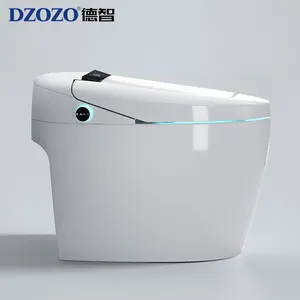WC Commode Western Contemporary Bathroom Intelligent Inodoros Sanitary Ware Smart Elongated Toilets