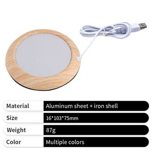 Factory Price Smart Ceramic Electric Coffee Mug Warmer <b>Usb</b> <b>Heating</b> Cup Pad for Sale - Product Image 5