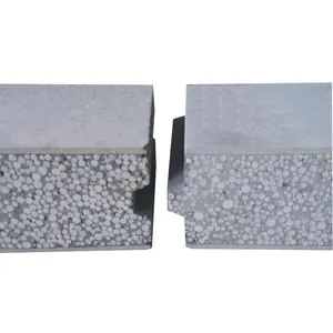 高品质防水Eps泡沫板绝缘，中国工厂高强度发泡水泥板Eps/