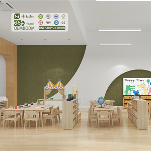 Ensemble de meubles préscolaires Montessori Hikeylove, table et chaise pour maternelle, garderie, crèche, centre d'<span class=keywords><strong>apprentissage</strong></span> - Product Image 1