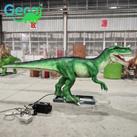 Modèles de dinosaures animatroniques de grande taille sur mesure pour les jardins et les centres commerciaux, fabriqués par une usine professionnelle