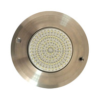 Lampu Kolam Renang LED Bawah Air GR 8mm AC 12V Stainless Steel Resin Filled 5w 10w D110mm IP68 Tahan Air