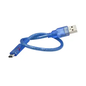 30 см USB-кабель для Uno r3 для Nano MEGA 2560 Leonardo/Pro micro DUE Blue качество типа USB Mini USB/Micro USB 0,<span class=keywords><strong>3</strong></span> м для <span class=keywords><strong>Arduino</strong></span> - Product Image 3
