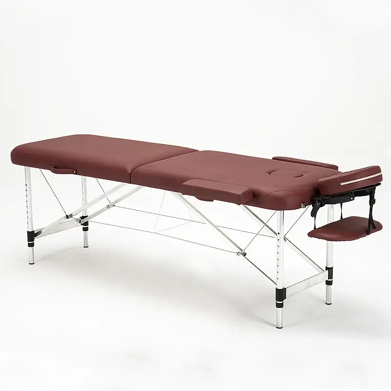 Taşınabilir katlanır dayanıklı yüksek kalite ucuz masaj sedye rahatlatıcı vücut masaj yatağı masaj masa yüz Spa Spa masa