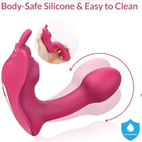 Bundelaanbieding Rode Volwassen Sextoy Vibrator Vibrerende Pen USB Oplaadbare Volwassen Toy Mannelijke Siliconen Vibrator