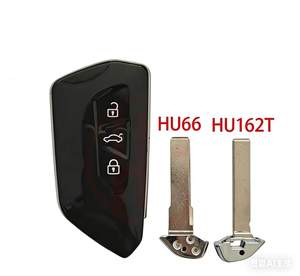 Boîtier de clé de voiture modifié pour <span class=keywords><strong>Golf</strong></span> MK8 Polo Tiguan Skoda Superb Octavia SEAT MQB Flip Upgrade Card - Product Image 1