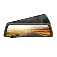 Caméra embarquée DDPAI Mola E3 avec rétroviseur, 2K Ultra HD, 128 Go, écran tactile IPS 7 pouces, double objectif, vision nocturne, WiFi, enregistrement en boucle