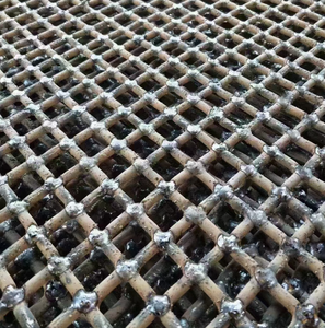 רשת תיל שחורה ארוגה רגילה עם שירותי חיתוך וכיפוף - Product Image 6