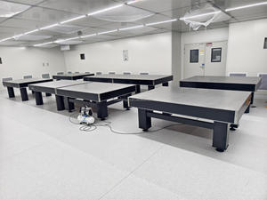 Table optique d'isolation anti-vibration flottante à air pneumatique avec pompe à air pour semi-conducteur - Product Image 4