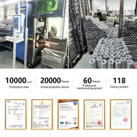DIYU Commande en gros Échelle pliante compacte en aluminium légère et portable, structure renforcée en forme de A, pour la vente en gros de quincaillerie