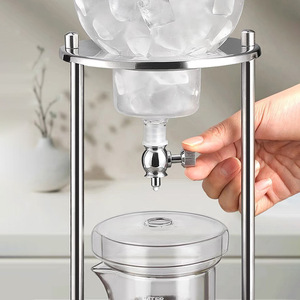 Cafetera y Tetera de Goteo Frío de Vidrio para Café y Té, Extractor de Goteo, Infusor, Diseño Moderno y Minimalista - Product Image 4