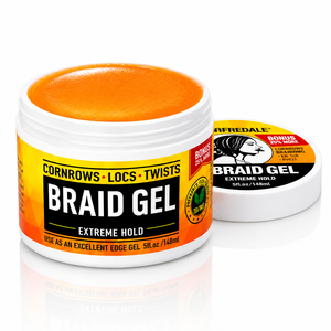 Gel Coiffant Tresses 5oz Fixation Forte Végétalien Bio Herbal pour Coiffures Protectrices Adaptées aux Cheveux Bouclés - Product Image 1