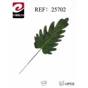 Feuille artificielle élégante et petite pour décoration, type de fleur mixte, en plastique, technique de moulage - Product Image 3