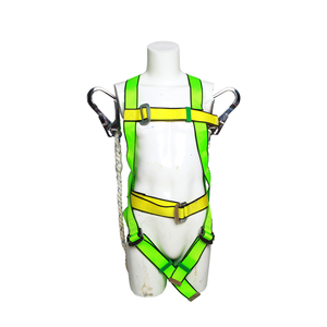 Harnais de sécurité complet réglable, ceinture anti-chute de qualité industrielle, équipement de travail pour l'escalade et le sauvetage - Product Image 1