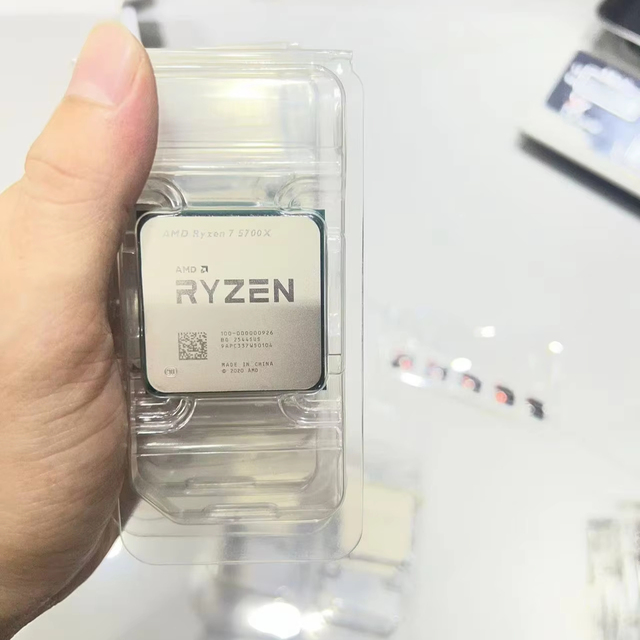 For AMD for Ryzen 7 5700X 6-Core 12-Thread CPU 3.0 GHz Tray Packing for Desktop AM5 Socket