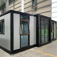 Casa Prefabricada de Instalación Rápida, Expandible con Doble Ala, Moderna, Tipo Estudio, Aislada, Portátil, con Estructura de Acero