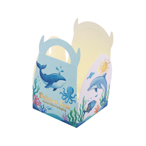 Caja de Comida Desechable Ecológica Personalizada con Diseño de Happy Meal para Niños, Empaque para Entrega de Comida Caliente, Estilo McDonald's - Product Image 4