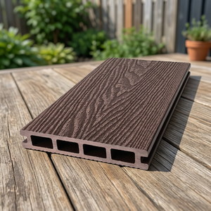 Eco-Friendly WPC Decorative <b>Wall</b> Boards Weatherproof Composite <b>Panels</b> for Building Facades - Product Image 1