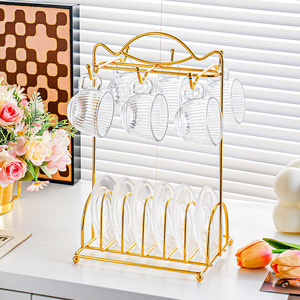 Ensemble tasse à café et soucoupe en verre transparent résistant à la chaleur avec poignée pour le thé de l'après-midi - Product Image 2