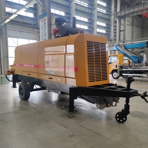Pompe à béton diesel DHBT100S-21 JIUHE, prix d'usine, 100 m³/h, montée sur remorque, pour les projets de construction de routes et de ponts - Product Image 5