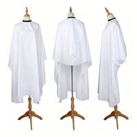 Cape de coupe de cheveux en polyester de luxe personnalisée de haute qualité avec outils de barbier Cape de coiffure de luxe en gros