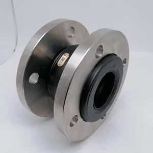 Galvanized Flange dn350 flange type flexible rubber expansion joint rubber sheath flexible expansion joint rubber soft joint