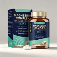 Capsules de magnésium en dropshipping, autres compléments alimentaires et de santé à base de plantes