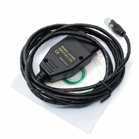 Black Data Cable for B-m-w E-NET E-thernet to OBD OBDII Interface Cable