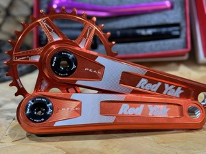 CNC Offset 3mm plato 165/170/72, 5/175mm manivela <span class=keywords><strong>DUB</strong></span> aleación <span class=keywords><strong>eje</strong></span> bicicleta bielas ultraligero rueda de cadena y bielas para DH AM XC - Product Image 4