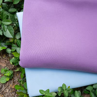 Tissu texturé 100% polyester imitation coton pour sweat-shirts et pantalons de survêtement