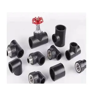 manufacturer Irrigation PE Fittings PE100 hdpe pipe fittings with good quality