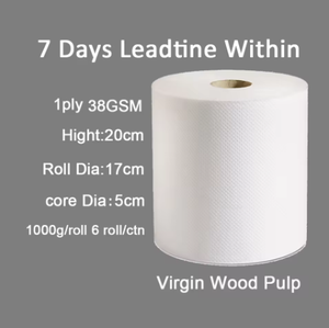 Soft Virgin Wood Center <strong>Pull</strong> Paper Towel <strong>Roll</strong> From China - Product Image 3