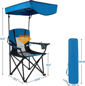 كرسي التخييم والشواء المحمول في الهواء الطلق الأفضل مبيعًا في الهواء الطلق وصيد الأسماك والشاطئ