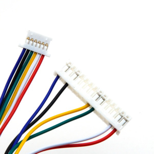 2,54 mm pitch 6-pins JST XH-serie draad-naar-printconnector mannelijke vrouwelijke behuizing terminal voor batterijkabelboom - Product Image 6