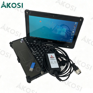 Kit de diagnostic moteur Deutz 4.0+USB Dongle EMR, communicateur moteur Serdia2010, outil de diagnostic Deutz + ordinateur portable Getac V110 - Product Image 2