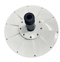Éolienne à axe vertical 3000W, générateur à aimant permanent sans noyau DIY, 48V 96V 220V 380V 360 tr/min, générateur d'énergie magnétique